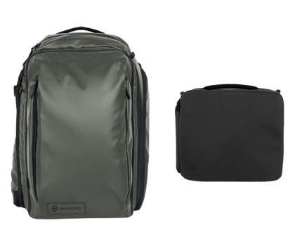 Akcesoria Foto WANDRD Transit Travel Backpack Photo Bundle 45L Wasatch Green